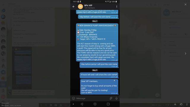 Binance Pump signals VIP @Mikekarper Telegram | Crypto Scam Alert! ⚠️ смотреть онлайн