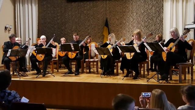 К. Дженкинс (обработка П. Полухина) "Palladio" Оркестр гитаристов Киева "ПектораL" смотреть онлайн