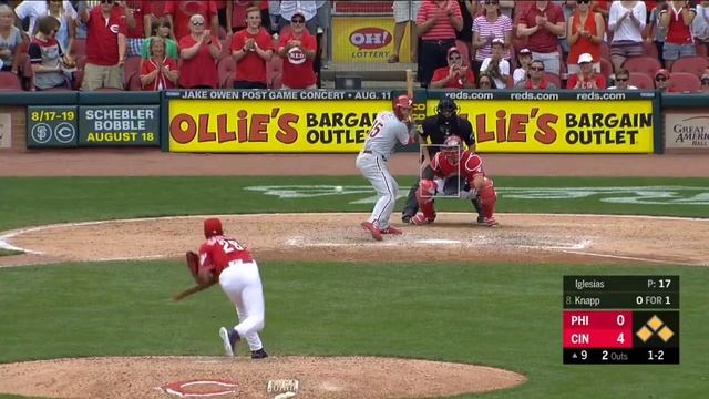 MLB | Striking out with the bases loaded to end the game смотреть онлайн