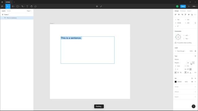 Figma Tutorial - Lesson 29 - Resizing Text and Text Alignment in Design File смотреть онлайн
