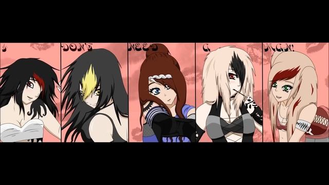 Nightcore - I don't need a man смотреть онлайн