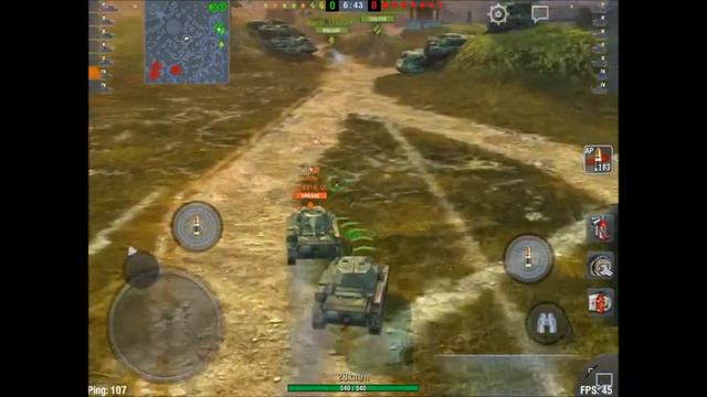 world of tanks blitz #2 Glitch gameplay with mz3 2014 смотреть онлайн