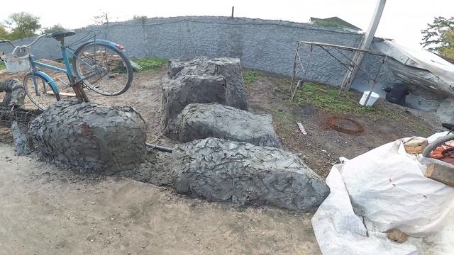 как сделать лавочку в виде бревна и скульптуры шакала из арт бетона смотреть онлайн