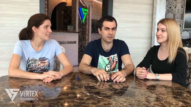 ОТЗЫВ VERTEX недвижимость: Ирина и Дмитрий из Ростова-на-Дону смотреть онлайн