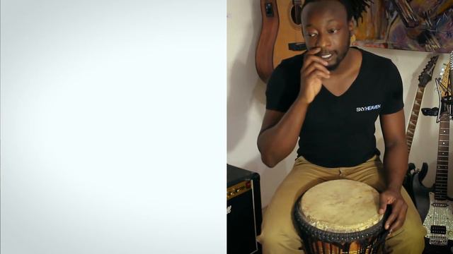 How to play African Drum (Djembe Tutorial Three) смотреть онлайн