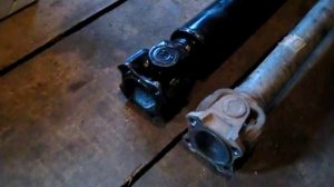 УАЗ Патриот - Замена карданного вала с промежуточной опорой на прямой