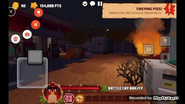 Играем в майнкрафт в карту Энгри Бердс часть 2 смотреть онлайн