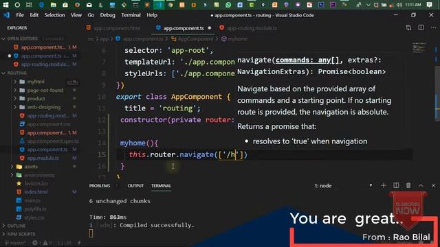Angular 8 Tutorial - Part 22 - Server Side Router link in Angular 8 смотреть онлайн