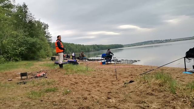 Соревнования по фидеру на Ребристом смотреть онлайн