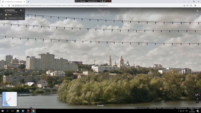 "Путешествия" по России в Гугл Карте. Ч.14 г. Пенза. Пензенская область. смотреть онлайн