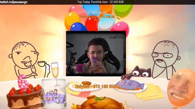 Момент когда Хесус 1 раз включил вебку || JesusAVGN