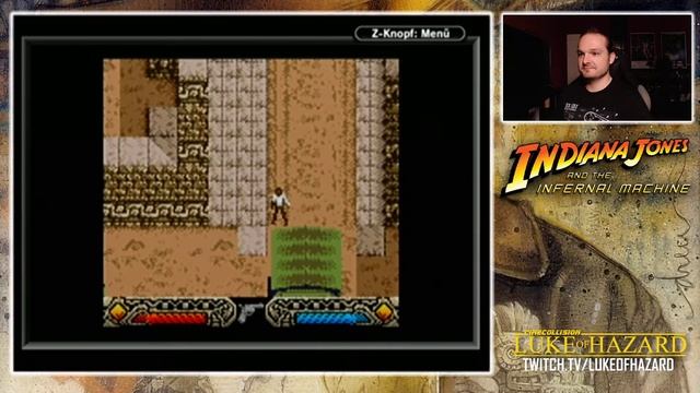 Indiana Jones and the Infernal Machine (2001, Game Boy Color) - Live Playthrough Teil 1 (Twitch) смотреть онлайн