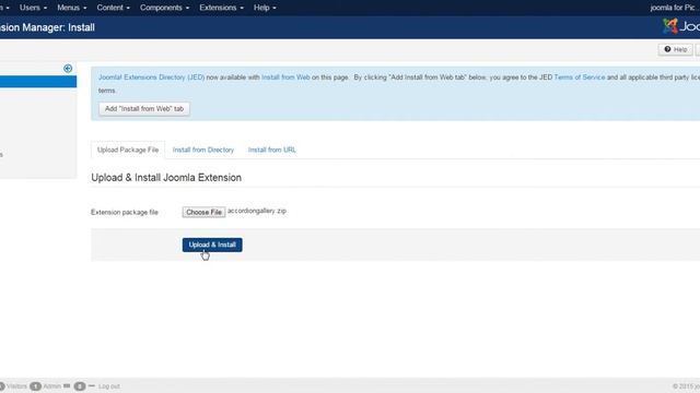Joomla accordion gallery installation смотреть онлайн
