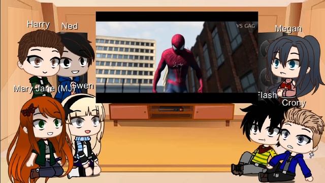 Peter Parker's Classmates and Bullies React to Him (Spider Man Parody by @VS GAG) | Gacha Club | смотреть онлайн