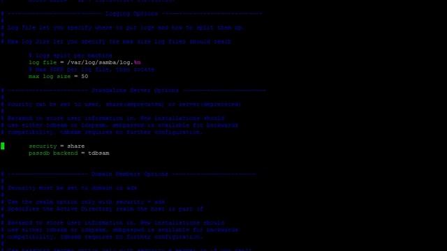Samba setup and config Fully Accessed Directory смотреть онлайн
