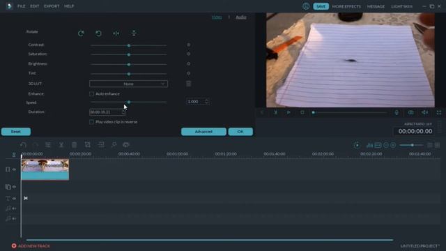Filmora video editor || Fast/Slow Motion || Reverse effect Tutorial No #5 смотреть онлайн