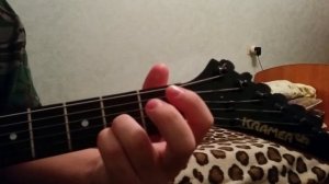 Как ставить аккорд A (ля мажор) подробно