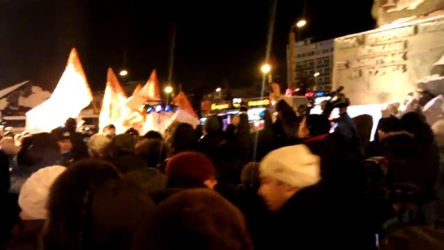 олимпийский огонь в Челябинске смотреть онлайн