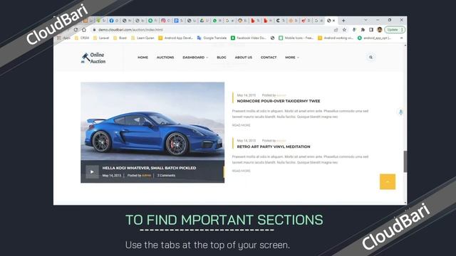 Online Auction Website смотреть онлайн