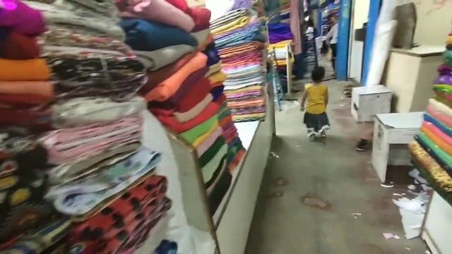 Rajamarket Shopping //wholesale Blouse Lace Materials/bangalore.