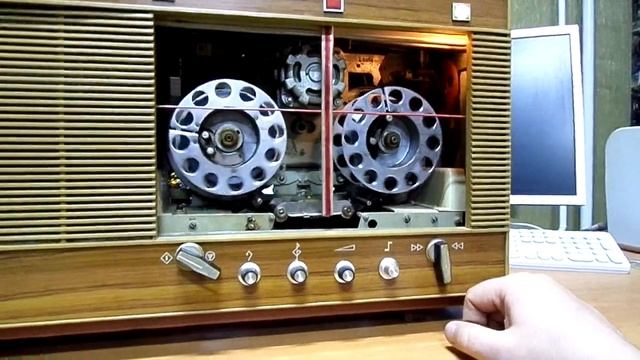 Магнитофон Садко-501 демонстрация работы смотреть онлайн