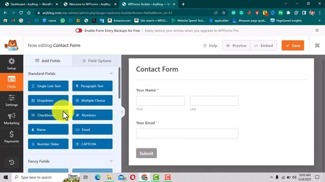 How to Create a Contact Form in WordPress - Using WPForms - EASY смотреть онлайн