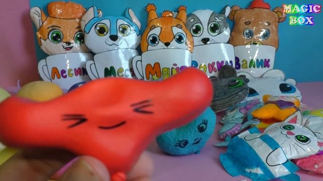 Коллекция антистрессов сквиши из бумаги и шариков смотреть онлайн