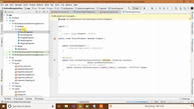 Android Development Tutorial : Add Fragments Inside A Fragment смотреть онлайн