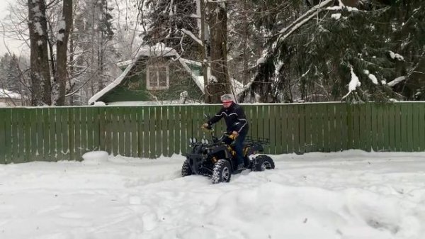 Обзор, тест и катание на электрическом квадроцикле GreenCamel AWD 4x4