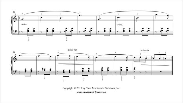 Burgmüller : Ballade, Op. 100, No. 15