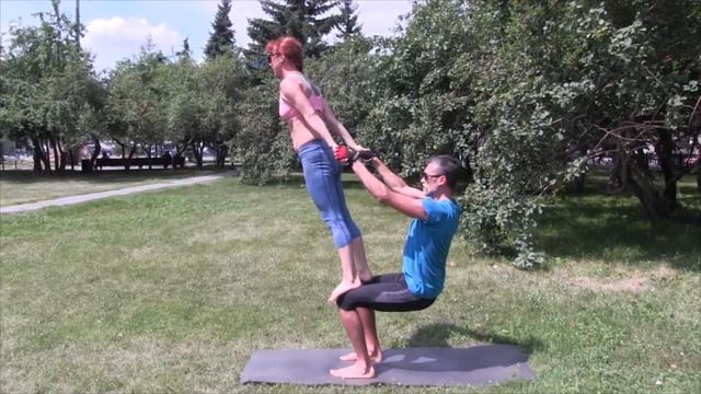 Видео отзыв. Елена и Алексей Тябины: "За что я люблю акройогу? О Фестивале акройоги на Алтае" смотреть онлайн