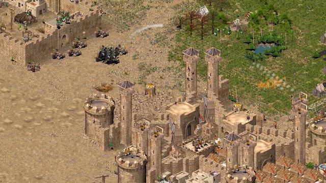 Stronghold Crusader Kalif vs Wazir #stronghold_crusader смотреть онлайн