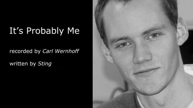 Carl Wernhoff - It's Probably Me (Sting) смотреть онлайн