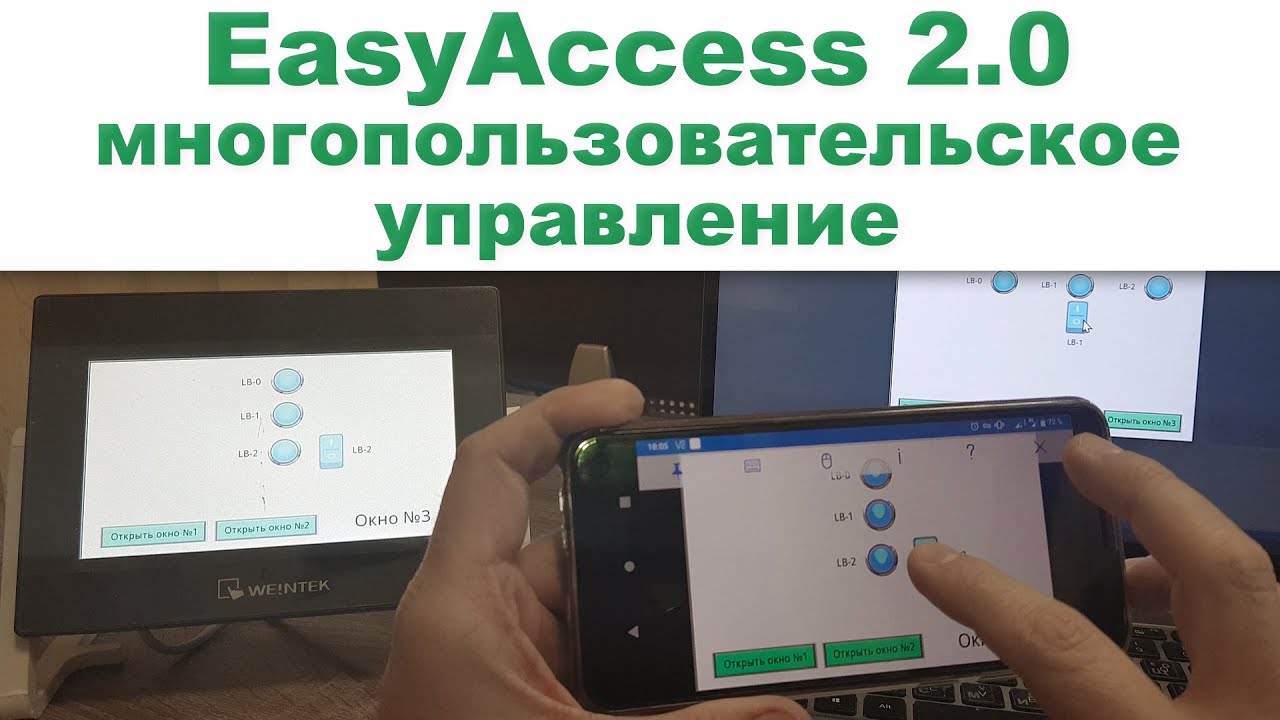 EasyAccess 2.0 многопользовательское управление смотреть онлайн