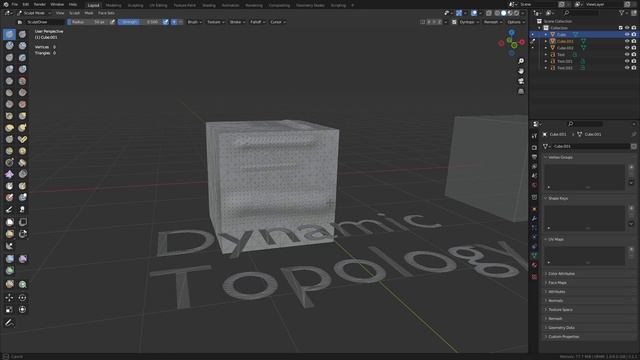 Курс Супер Blender. Ретопология объекта под скульптинг смотреть онлайн