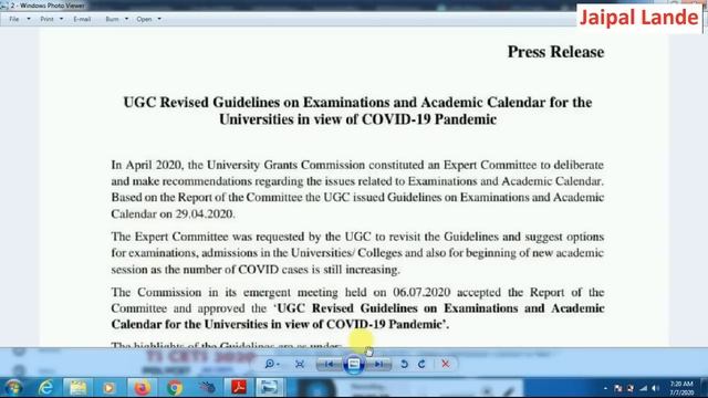 New Ugc Guidelines Released | Btech, Degree Exams | Ug,pg Exams | Final Year Exams Ugc