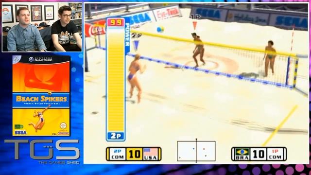 Beach Spikers Nintendo GameCube (Mark Vs Jamie) смотреть онлайн