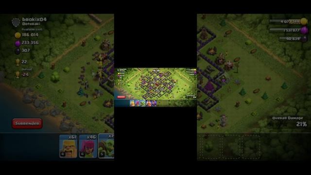How to looot more with Barbarian, archer and goblin rush смотреть онлайн