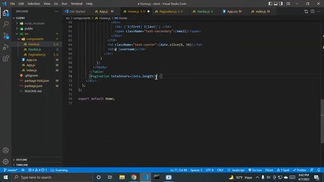 Simple Frontend Pagination | React смотреть онлайн