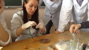 Подсчет кол ва эритроцитов в камере Горяева