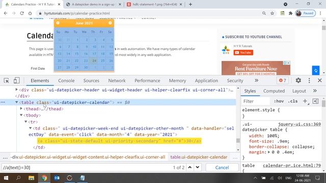 How to handle Calendars using Selenium WebDriver | Selenium | смотреть онлайн