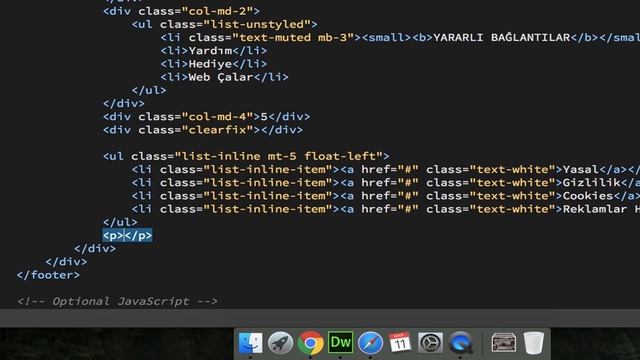 12 - Footer Yapımı - Bootstrap 4 Dersleri смотреть онлайн