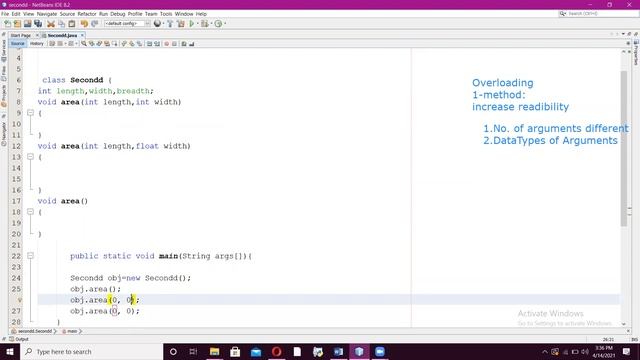 Lecture 11: Overloading in java || Method Overloading || Constructor Overloading смотреть онлайн