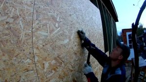 Правила монтажа ОСБ плит в каркасном доме. Особенности монтажа ОСП листов. Покраска OSB