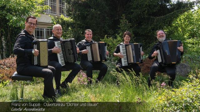 Dichter und Bauer - Ouvertüre - Colorful Accordionists смотреть онлайн