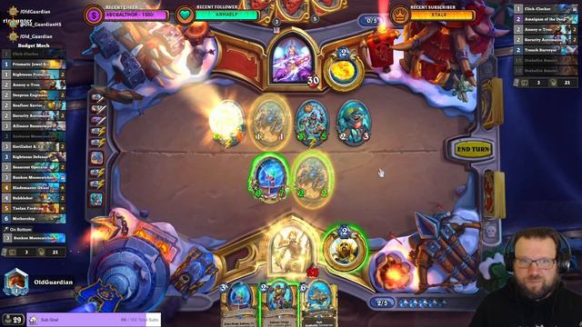 BUDGET F2P MECH PALADIN deck guide and gameplay (Hearthstone Sunken City) смотреть онлайн