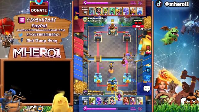Log bait Valkyrie Inferno Guards deck Clash Royale Bad Bunny смотреть онлайн