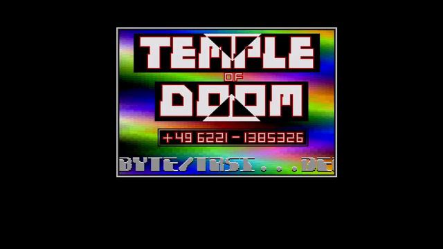 Commodore Amiga demo: Vision Factory - Temple of Doom (1991) смотреть онлайн