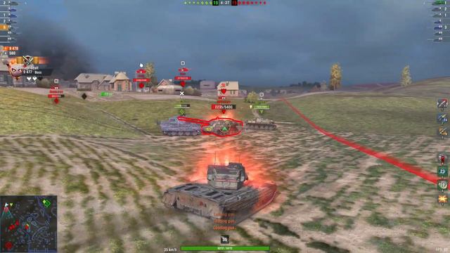 BIG BOSS Chimera Phantom WoT Blitz | Gameplay Episode смотреть онлайн