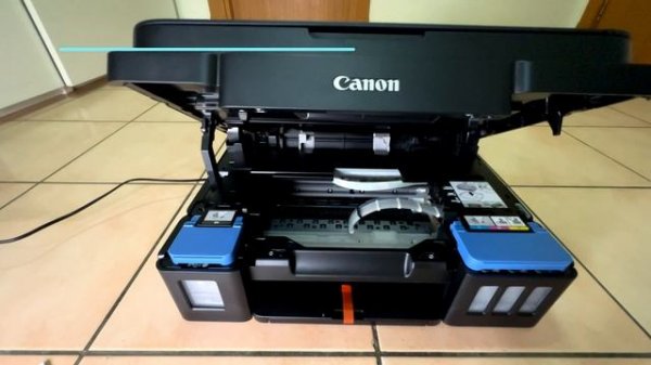 CANON PIXMA G3415 UNBOXING AND SETUP